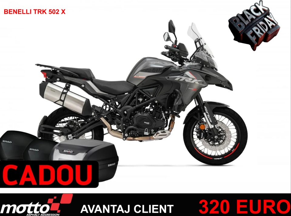 パーテーション Benelli TRK 502 X ABS PROMOTIE CUTII DE BAGAJE CADOU