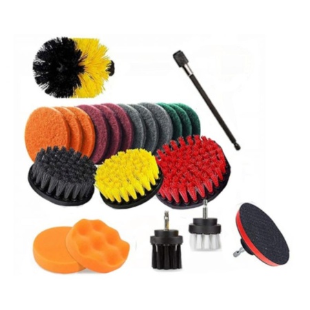 Set de perii curatare pentru bormasina 22 elemente TLBC10997 Barracuda