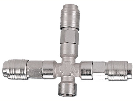 Fiting tip T aer comprimat alama 3/8" filet interior ADLER MA0135.0
