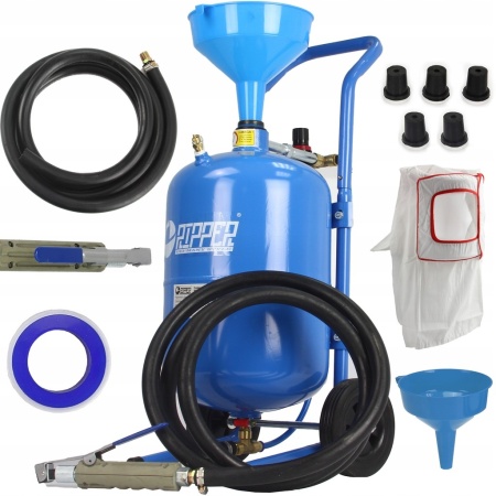 Statie de sablare profesionala cu nisip mobila 19L MXM80590R