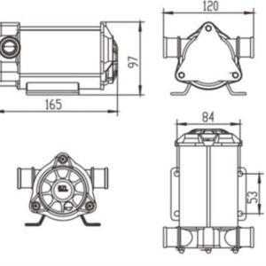 💦 Pompă de Transfer Lichide – 90W, 35L/min, 230V | Model XM79903 - Img 10