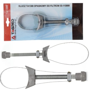 Cheie pentru filtu de ulei universala 55-110mm TA1308 TAGRED - Img 1