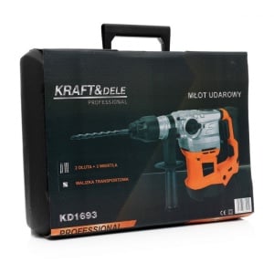 Ciocan rotopercutor cu Impact 2400W SDS+ KraftDele KD1693 TBC - Img 8