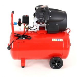 Compresor de aer industrial 100litri, 2 cilindri, 3kW, 220V KD1483 – compresor de aer, 3kW, 220V, Kraft&Dele