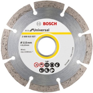 Disc diamantat pentru beton 115/22.23mm ECO Bosch V-2608615027
