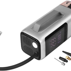 Dispozitiv multifuncțional auto XD5498 cu aspirator, jump starter, pompă, suflantă, lanternă LED și powerbank - Img 7