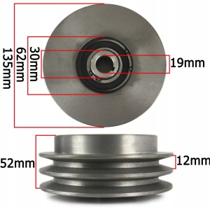 Fulie AMBREIAJ CENTRIFUG 135x19mm 2 curele XM79481A