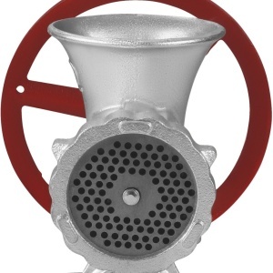 Mașină manuală de tocat carne nr. 32 KraftDele KD4194, din aliaj de fontă galvanizată, cu 3 site și accesorii pentru cârnați - Img 7