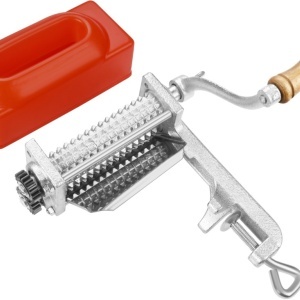 Mașină manuală pentru frăgezirea și întinderea cărnii KraftDele KD4193, cu prindere pe blat și role de lucru - Img 8