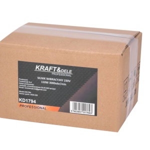 Motor Vibrator pentru Masă Vibrantă 110W 220V cu reglaj turatie KD1794 – motor vibrator, 110W, 220V, Kraft&Dele