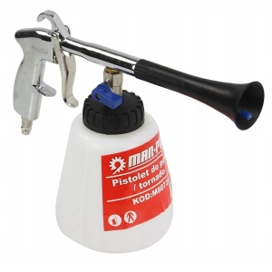 Pistol pneumatic tornador pentru spalare tapiserie 280 l/min 1L XM80720