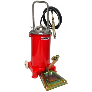 Pompa de gresat actionata la picior recipient 15L V86132 VERKE - Img 2
