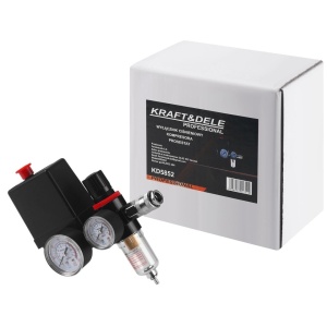  Presostat Complet cu Reductor și Filtru Uscător 12 Bar, 230V CD5852 - Img 2
