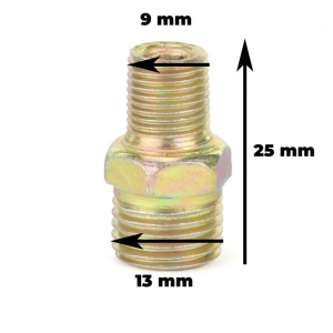 Reductie de la 1/4" la 1/8" filet exterior B-ZK0001 Barracuda – echipament profesional