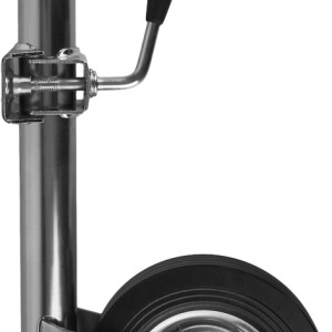 Roată de sprijin pentru remorcă XD469 cu colier de prindere, capacitate 150 kg, roată 200 mm - Img 6