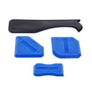 Set 4 spatule pentru aplicare silicon la rosturilor KD10547 KraftDele - Img 1