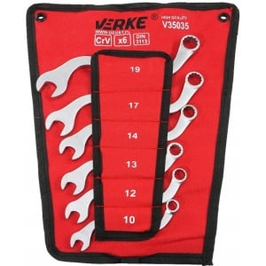 Set chei tip S pentru desfacere alternator 6 elemente VERKE V35035 - Img 3