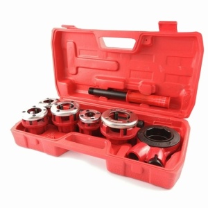 Set clupa filiera filetat manuala 6 piese 1/4"; 3/8"; 1/2"; 3/4"; 1"; 1 1/4" XM55820 – echipament profesional