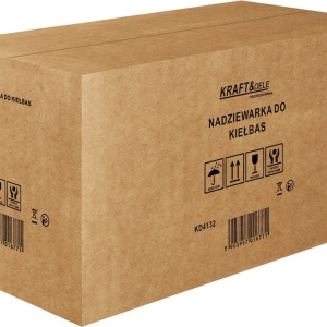 Aparat manual de umplut cârnați KraftDele KD4132, capacitate 5 kg, 4 pâlnii, inox, pentru preparate de casă și mezeluri - Img 7