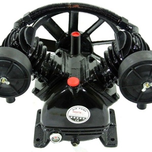 Cap compresor de aer cu 2 pistoane 4kW 600L/min KraftDele KD1404 TBC – compresor de aer, 4kW, 600L, Kraft&Dele