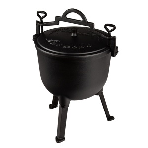 Ceaun pirostrii din fontă 10L, pentru gătit tradițional – XM90033 - Img 10