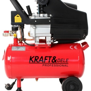 Compresor de aer industrial 24 litri, 2.8kW, 220V KraftDele KD400 TBC – compresor de aer, 2.8kW, 220V, Kraft&Dele