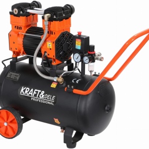 Compresor Fără Ulei 50L 2200W 295L/min 10 Bar – Performanță Profesională Heavy Duty | XD1393