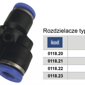 Conector tip Y PY 6mm MA0118.20 – echipament profesional