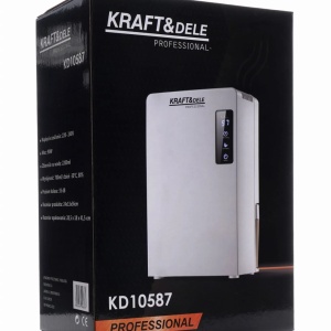 Dezumidificator 90W 230V 700ml/24h rezervor 2200ml KD10587 – dezumidificator electric, 90W, 700ml, 230V, Kraft&Dele
