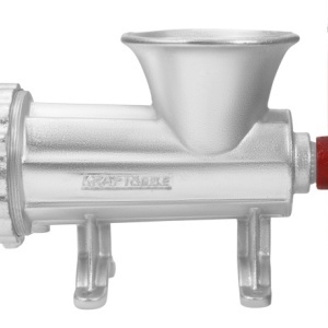 Mașină manuală de tocat carne nr. 32 KraftDele KD4194, din aliaj de fontă galvanizată, cu 3 site și accesorii pentru cârnați - Img 4