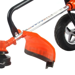Motocoasa pe roti, masina de tuns iarba 2CP 1.4Kw 42cm XM83107 + casca protectie - Img 4
