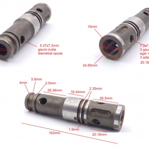 Piston pneumatic 3 pentru rotopercutor (kd1692/1693) Nr.1177 - Img 1