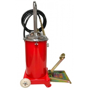 Pompa de gresat actionata la picior recipient 15L V86132 VERKE - Img 3