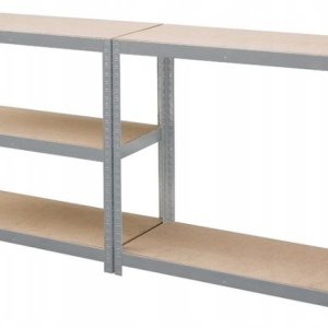 Raft de beci sau camara 90x40x180cm 5 rafturi metal MDF XM90060 – echipament profesional