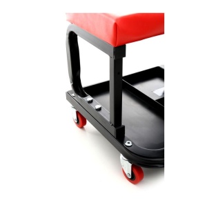 Scaun service auto cu sertar scule roti 360 grade KraftDele KD375 – echipament profesional, Kraft&Dele
