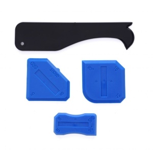 Set 4 spatule pentru aplicare silicon la rosturilor KD10547 KraftDele - Img 6