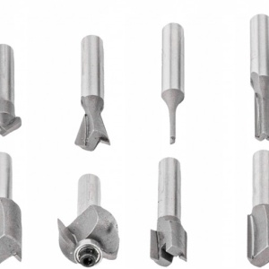Set de 12 freze pentru lemn diferite profile cu prindere de 8mm - Img 3