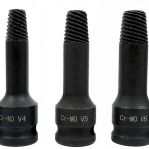 Set extractoare pentru suruburi rupte 5 elemente 3/8" V86483 - Img 5