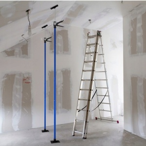 Suport telescopic 115-290 cm 30Kg pentru montarea panourilor de rigips XM80075 – echipament profesional