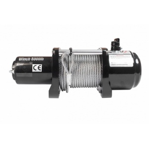 Troliu auto electric 12V TOR-Industries P8000 T-114803, 8000 lbs / 3629 kg, cu telecomandă pe fir