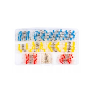 Tuburi termocontractabile cu inel de fludor set 120 buc. KD10491 Kraftdele – echipament profesional, Kraft&Dele