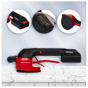 Ventuză Vibratoare pentru Gresie și Faianță cu 2x Acumulator 2Ah – Model XD10792 - Img 9