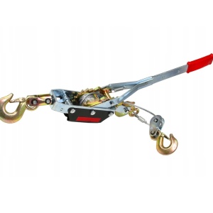 ⚙️ Troliu manual 4 tone cu cablu – winch profesional cu două trepte de viteză, 2,5 m – model XM80741 – echipament profesional