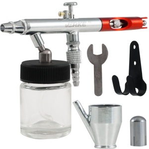 Aerograf duza 0.35mm 22 ml 15-40l/min VERKE PS-22 V81288 – echipament profesional, 22ml, 40L
