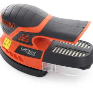 Aparat de slefuit cu microvibratie 18V X-SERIES KraftDele KD1768 + 2.0 Ah - Img 4