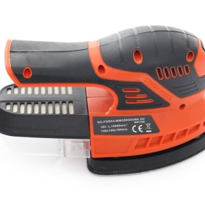 Aparat de slefuit cu microvibratie 18V X-SERIES KraftDele KD1768 + 2.0 Ah - Img 6
