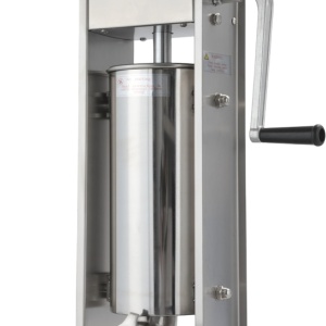 Aparat manual de umplut cârnați KraftDele KD4132, capacitate 5 kg, 4 pâlnii, inox, pentru preparate de casă și mezeluri - Img 4