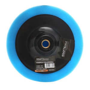 Burete pentru lustruit polisat 150mm M14 violet 26 kg/m³ KD3061 Kraftdele - Img 3