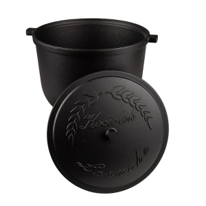 Ceaun pirostrii din fontă 10L, pentru gătit tradițional – XM90033 - Img 7