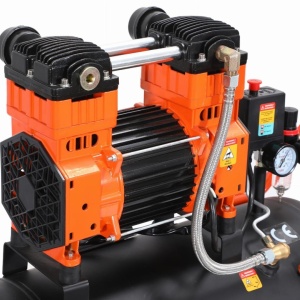 Compresor Fără Ulei 50L 2200W 295L/min 10 Bar – Performanță Profesională Heavy Duty | XD1393 - Img 8